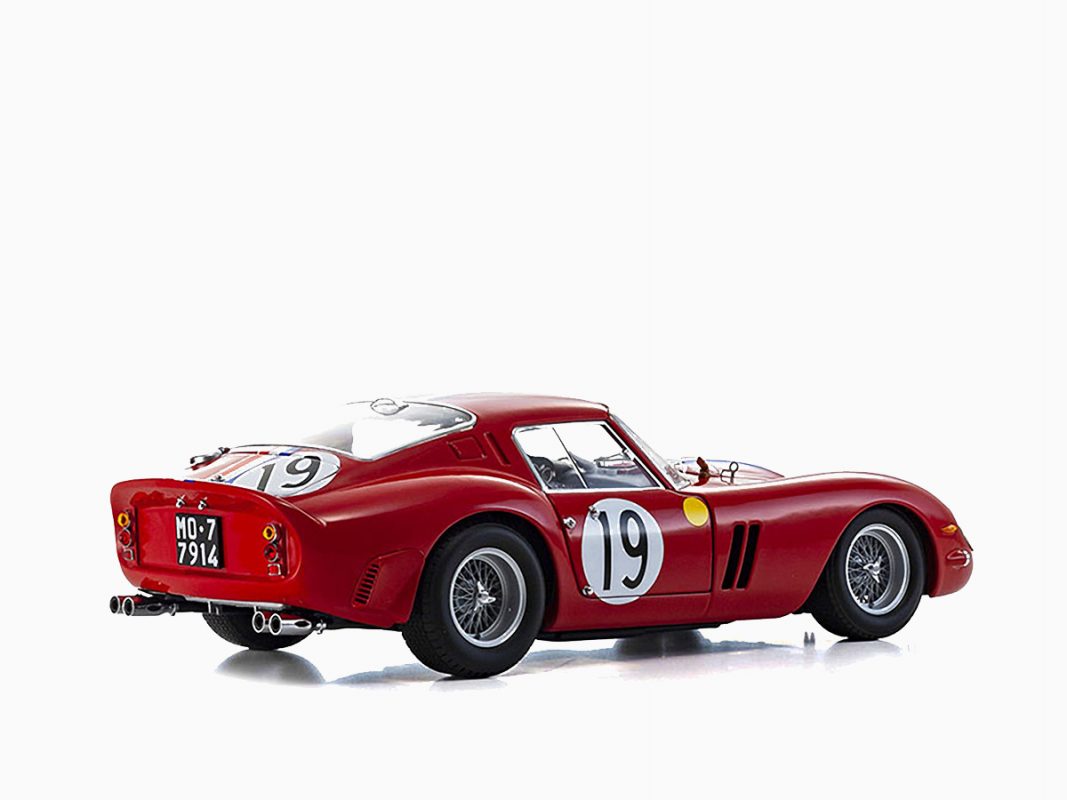 Ferrari 250 GTO #19 Pierre Noblet - Jean Guichet 2nd Place "24 Hours of Le Mans" (1962) 1:18 by Kyosho