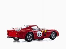 Ferrari 250 GTO #22 "Elde" (Leon Dernier) - "Beurlys" (Jean Blaton) 3rd Place "24 Hours of Le Mans" (1962) 1:18 by Kyosho