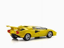 Lamborghini Countach LP 5000 Quattrovalvole Yellow 1:18 by Kyosho