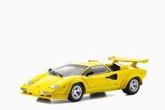 Lamborghini Countach LP 5000 Quattrovalvole Yellow 1:18 by Kyosho