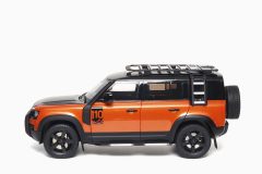 Land Rover Defender 110 2020 Orange / Black 1:18 by Almost Real