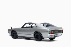 Nissan Skyline 2000 GT-R, (KPGC110), Tuned Version, Silver 1:18 by Autoart