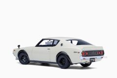 Nissan Skyline 2000 GT-R, (KPGC110), Tuned Version, White 1:18 by Autoart