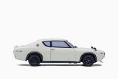 Nissan Skyline 2000 GT-R, (KPGC110), Tuned Version, White 1:18 by Autoart