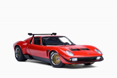 Lamborghini Miura SVR “JOTA”, Red 1:18 by Autoart