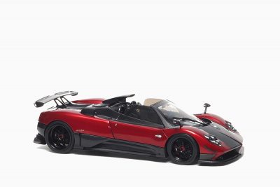 Pagani Zonda Cinque Roadster Rosso Dubai 1:18 by Almost Real