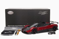 Pagani Zonda Cinque Roadster Rosso Dubai 1:18 by Almost Real