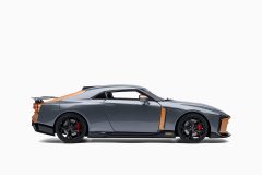 Nissan GT-R50 By Italdesign Goodwood Version Grey/Gold 1:18 by Autoart