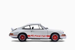 Porsche 911 Carrera 2.7 RS White Red Stripes 1:18 by Autoart